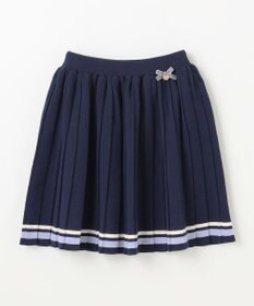 ANY KIDS プリーツニットスカート