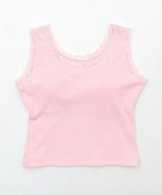 WEGO 【カップ付きインナー】カップインレースタンク