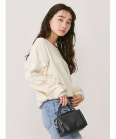 AMERICAN HOLIC ショルダーフリルニットプルオーバー