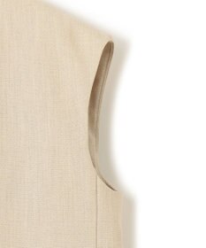 ICB 【接触冷感・速乾・洗える】T.R.Liプレーンウィーブ ジレ