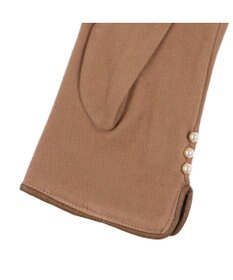 UNBILLION カシュネ cache nez / パールビーズ付きジャージー手袋