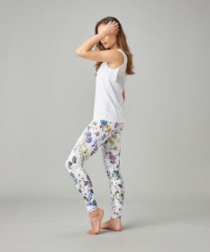 Chacott Chacott BALANCE ローズガーデンプリントレギンス