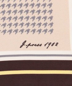 J.PRESS LADIES houndstooth スクエア スカーフ