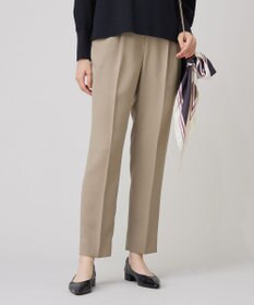 自由区 L 【洗える】ツイステッドダブルクロス テーパード パンツ