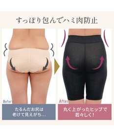 BRADELIS New York 【Yukine inc. 】ゆきねえとろりソフトシルク混ロングショーツ25 履き心地重視の補正ガードルショーツ