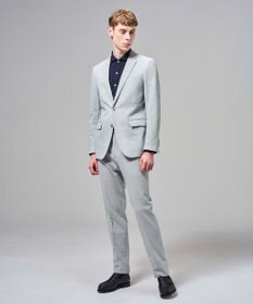 JOSEPH HOMME 新色追加【セットアップ対応】トリコサッカーストレッチ テーパードパンツ / CITY