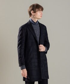 JOSEPH HOMME パッチジャガードジャジー　チェスターコート