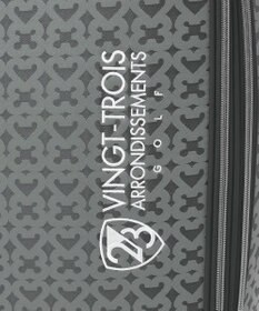 23区GOLF 【UNISEX】モノグラムライトキャディバッグ　ベテランゴルファーにもおすすめなモダンデザイン