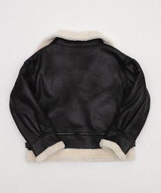 WEGO 【25年秋冬新作】フェイクムートンボアジャケット