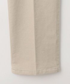 JOSEPH ABBOUD 【裏起毛/ウエスト伸びる】オーガニックコットン2WAYストレッチカルゼ パンツ