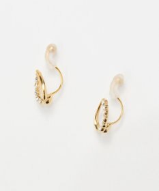 Phoebe 【痛くないシリーズ】【金属アレルギー対応】メテオドロップライトフィットイヤリング　ゴールド