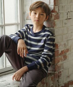 J.PRESS KIDS 【140-170cm】ボーダー 長袖Tシャツ