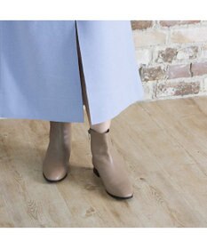 Riz raffinee <Riz raffinee>ローヒールサイドゴアショートブーツ