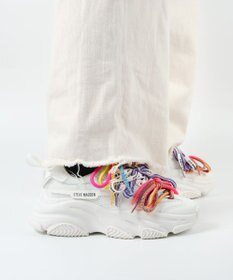 STEVE MADDEN PRYCE-SML マルチシューレースボリュームスニーカー