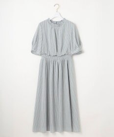 ANY SIS 【洗える】サッカーストライプ ワンピース