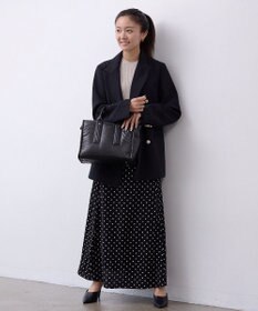 TOPKAPI 【TREASURE TOPKAPI】メタリック パデット ショルダー付 トートバッグ