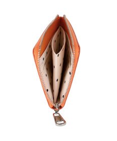 tsumori chisato CARRY ラックスtcネーム 2つ折り財布 L字ファスナー ミニ財布