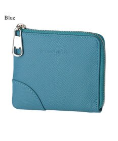 tsumori chisato CARRY ラックスtcネーム 2つ折り財布 L字ファスナー ミニ財布