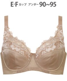 Wing ブラジャー バストをしっかり包みこむ 背中の段差を軽減 綿混(カップ肌側) フルカップブラ KB2115 ウイング／ワコール