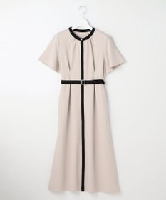 ANY SIS L バイカラー ワンピース