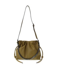 YECCA VECCA 【CLASSY.掲載】2wayチェーンギャザーバッグ