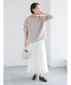 Te chichi バックジップダンボールプルオーバー