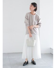 Te chichi バックジップダンボールプルオーバー