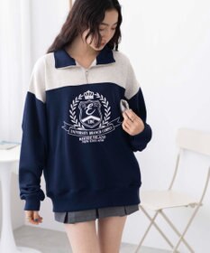 WEGO ハーフジップ切り替えBIBPO