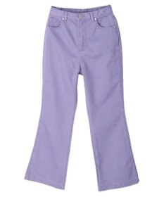 earth music&ecology カラーフレアパンツ