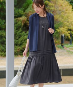 Tiaclasse L 【おのののかさん着用】冷凛(ひやりん)カノコカットソートッパーカーディガン