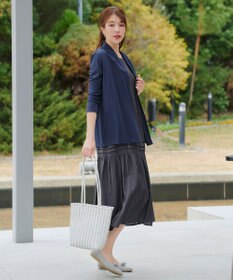 Tiaclasse L 【おのののかさん着用】冷凛(ひやりん)カノコカットソートッパーカーディガン