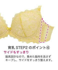 BRADELIS New York 【BRADELIS New York】ナオミステップ2ブラ23S2 バストを寄せて丸い女性らしい谷間をつくる補正ブラ