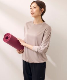 OP／FILA 【Kappa】フィットネスウェア 上下セット 長袖Ｔシャツ＋ロングパンツ