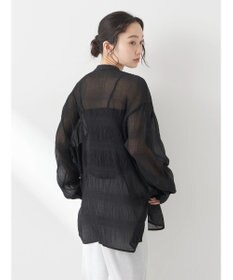 earth music&ecology クシュクシュシアーシャツ