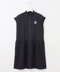 23区GOLF 【WOMEN】フロントジッパーで着脱便利！ベルト付きワンピース