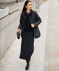 自由区 【SHIHOさん着用】ストレートインヒールロング ブーツ