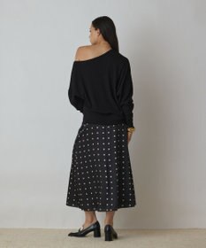 GRACE CONTINENTAL ドットスカート