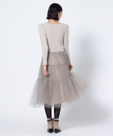 TOCCA PETAL VEIL ニットドレス