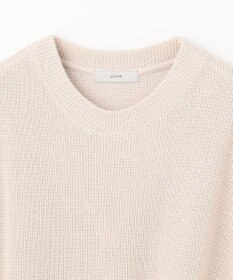 ANY 【洗濯機可】フレンチスリーブニットソー
