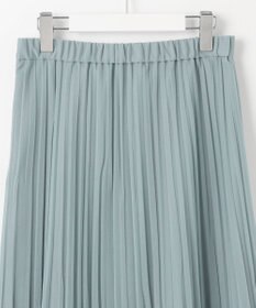 J.PRESS LADIES L 【洗える】オーガンジートリコット プリーツ スカート