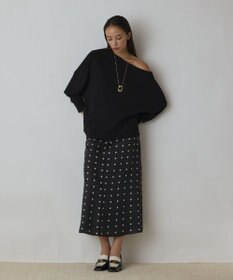 GRACE CONTINENTAL ドットスカート