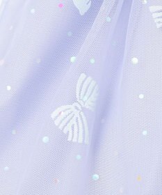 ANY KIDS リボン チュールスカート