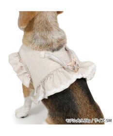 PET PARADISE ペットパラダイス ベストハーネス 《フリル》 SM 中型犬
