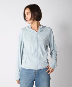 OP／FILA 【Ocean Pacific】接触冷感SNC｜ロゴ入りラッシュパーカー
