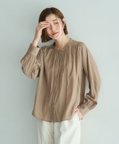 YECCA VECCA ギャザーブラウス