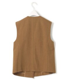 ICB コットンリネンキャンバス ジレ