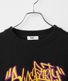 WEGO ヘビーウエイト刺繍グラフィックプルオーバー