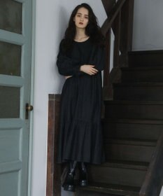 Green Parks ■ＥＳＣＡＲ　デニムピンタックカフスワンピース