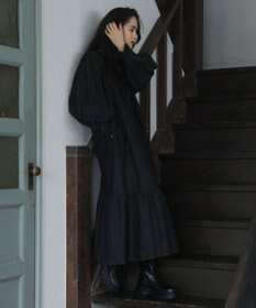 Green Parks ■ＥＳＣＡＲ　デニムピンタックカフスワンピース