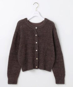 ANY SIS 【前後着用可】スパークルシャギー カーディガン